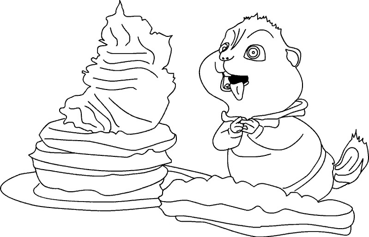 Desenho gratuito Alvin e the Chipmunks #128249 da colecao Desenhos Animados e Séries Animadas para imprimir