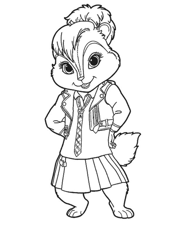 Desenho gratuito Alvin e the Chipmunks #128312 da colecao Desenhos Animados e Séries Animadas para imprimir