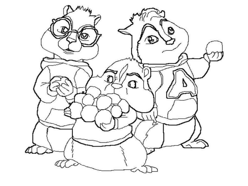 Desenho gratuito Alvin e the Chipmunks #203419 da colecao Desenhos Animados e Séries Animadas para imprimir Desenho gratuito Alvin e the Chipmunks #203419 da colecao Desenhos Animados e Séries Animadas para imprimir