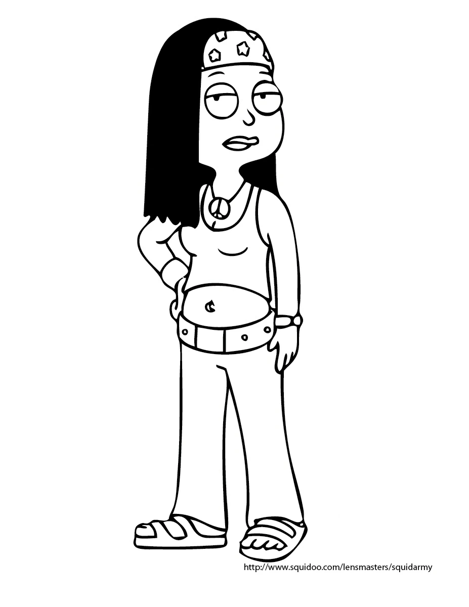 Desenho gratuito American Dad! #50896 da colecao Desenhos Animados e Séries Animadas para imprimir