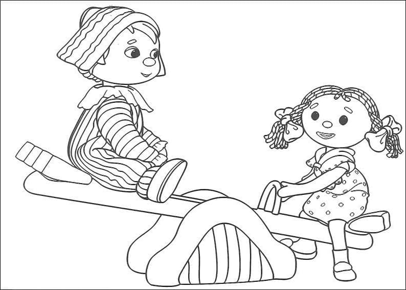 Desenho gratuito Andy Pandy #209623 da colecao Desenhos Animados e Séries Animadas para imprimir