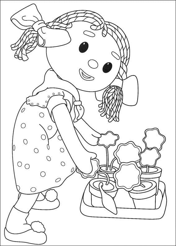 Desenho gratuito Andy Pandy #209641 da colecao Desenhos Animados e Séries Animadas para imprimir