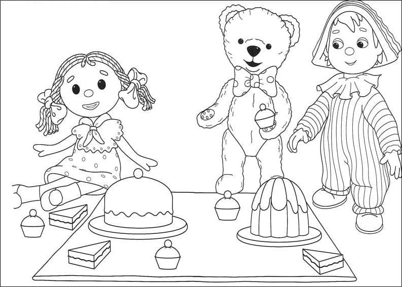 Desenho gratuito Andy Pandy #209646 da colecao Desenhos Animados e Séries Animadas para imprimir Desenho gratuito Andy Pandy #209646 da colecao Desenhos Animados e Séries Animadas para imprimir