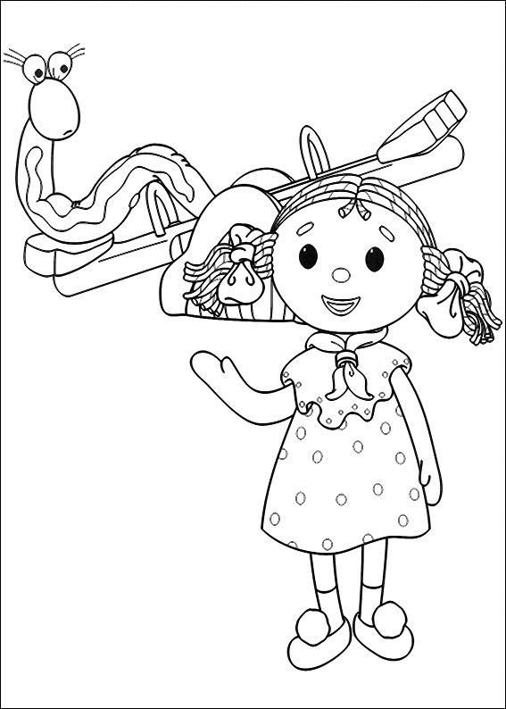 Desenho gratuito Andy Pandy #26733 da colecao Desenhos Animados e Séries Animadas para imprimir