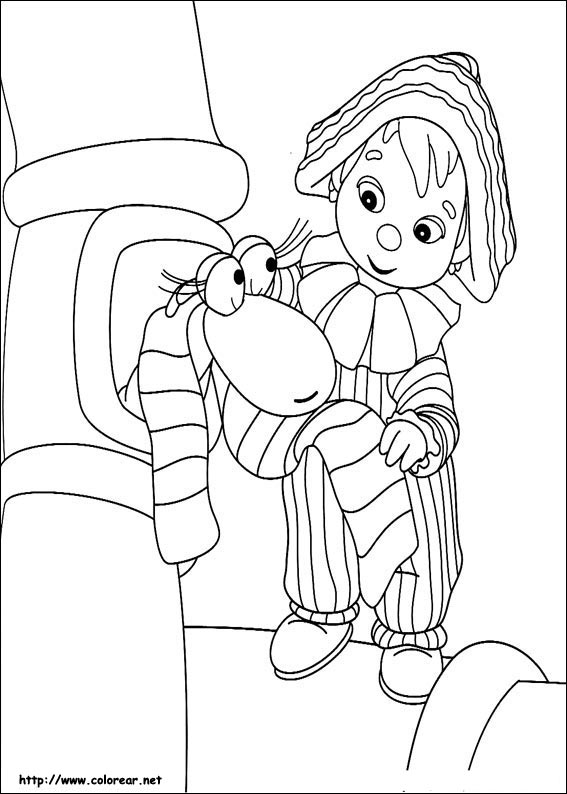 Desenho gratuito Andy Pandy #26788 da colecao Desenhos Animados e Séries Animadas para imprimir
