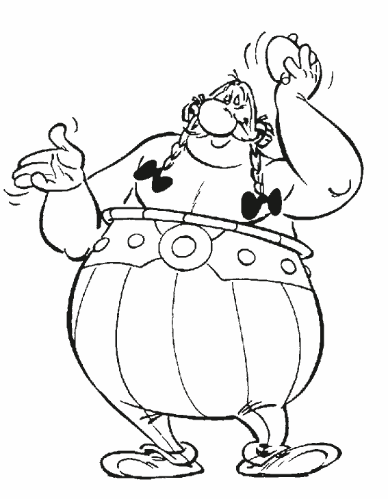 Página para colorir: Asterix e Obelix (Desenhos Animados e Séries Animadas) #24438 - Páginas para Colorir Imprimíveis Gratuitamente