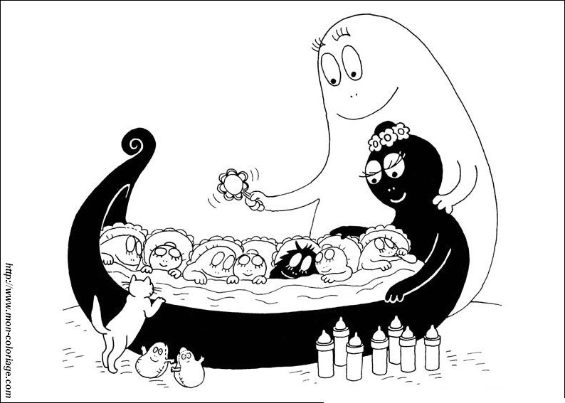 Página para colorir: Barbapapa (Desenhos Animados e Séries Animadas) #36667 - Páginas para Colorir Imprimíveis Gratuitamente