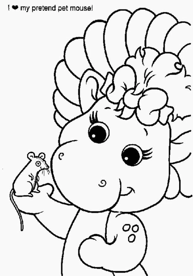 Desenho gratuito Barney e friends #40940 da colecao Desenhos Animados e Séries Animadas para imprimir