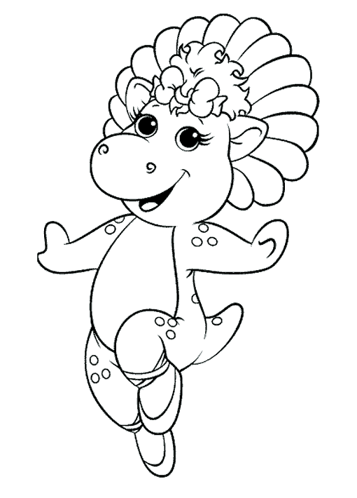 Página para colorir: Barney e friends (Desenhos Animados e Séries Animadas) #40952 - Páginas para Colorir Imprimíveis Gratuitamente