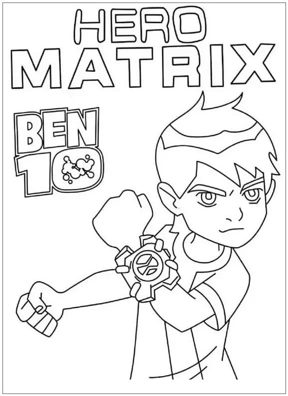 Desenho gratuito Ben 10 #184734 da colecao Desenhos Animados e Séries Animadas para imprimir