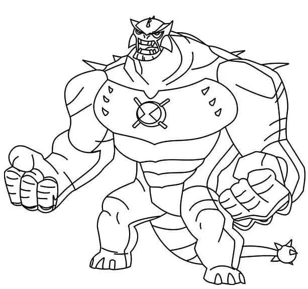 Desenho gratuito Ben 10 #184742 da colecao Desenhos Animados e Séries Animadas para imprimir