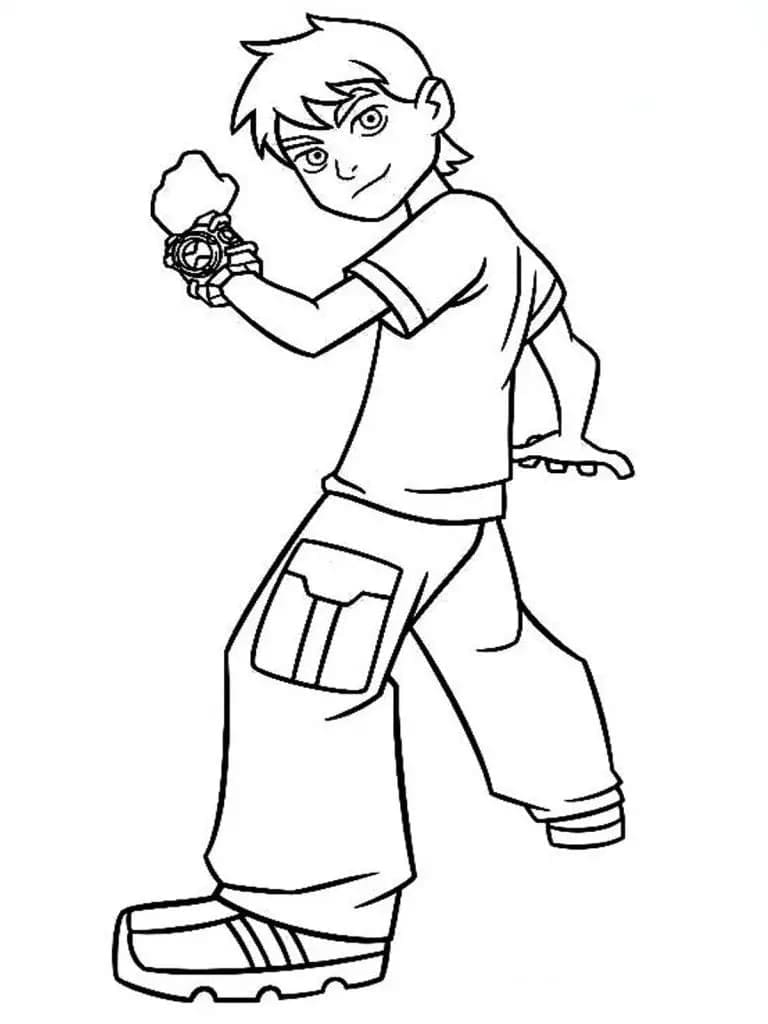 Desenho gratuito Ben 10 #184744 da colecao Desenhos Animados e Séries Animadas para imprimir