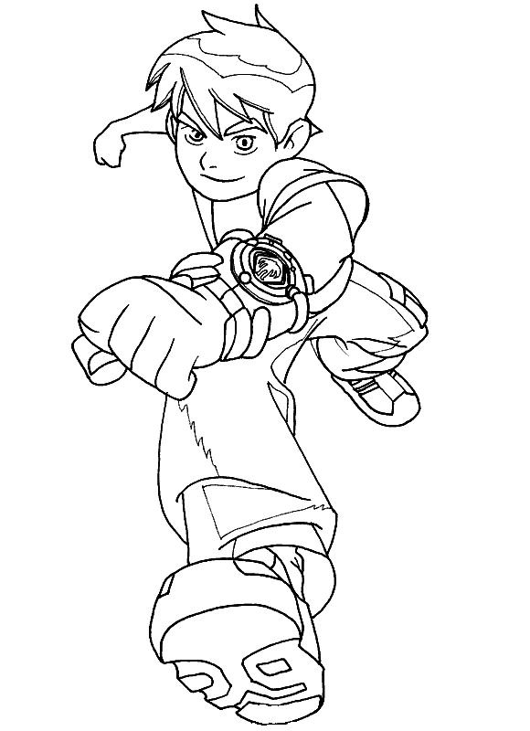 Desenho gratuito Ben 10 #40402 da colecao Desenhos Animados e Séries Animadas para imprimir