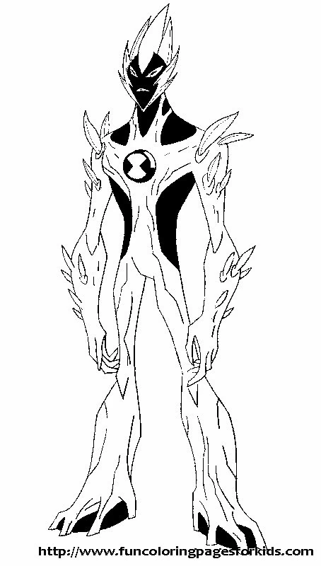 Desenho gratuito Ben 10 #40427 da colecao Desenhos Animados e Séries Animadas para imprimir