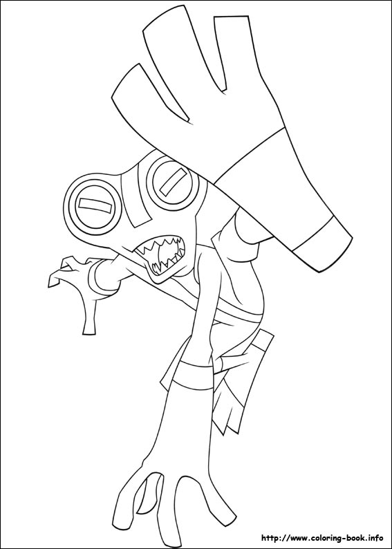 Desenho gratuito Ben 10 #40527 da colecao Desenhos Animados e Séries Animadas para imprimir