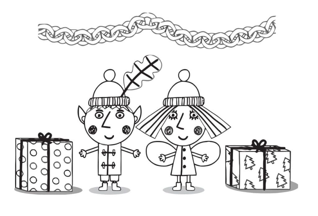 Ilustração de Ben e Holly's Little Kingdom #199105 para colorir, parte da coleção Desenhos Animados e Séries Animadas