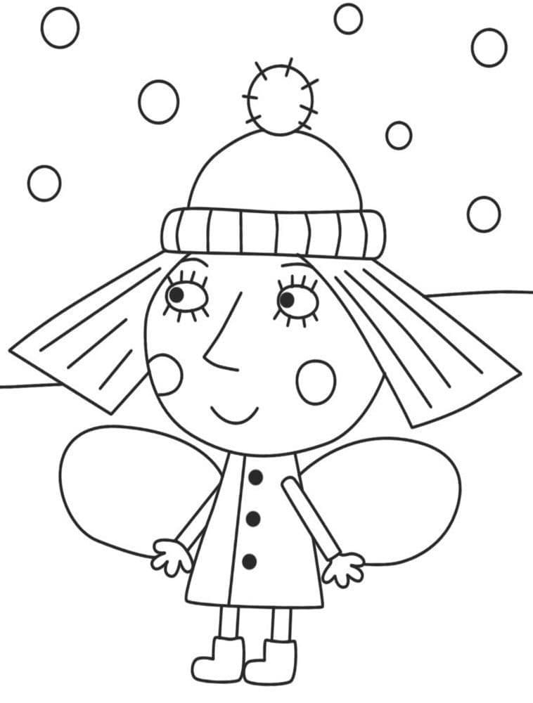 Página para colorir de Ben e Holly's Little Kingdom #199106 pertencente à coleção Desenhos Animados e Séries Animadas