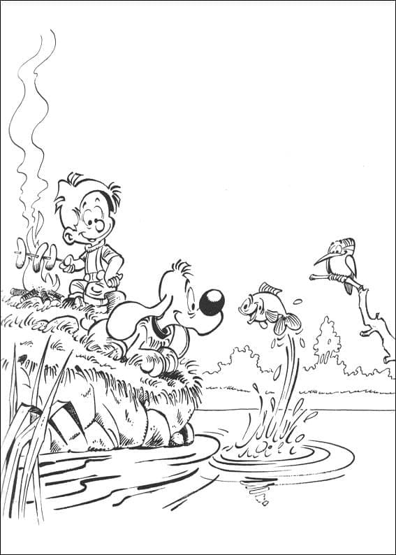 Desenho imprimível de Billy e Buddy #183511 para colorir, pertence à coleção Desenhos Animados e Séries Animadas