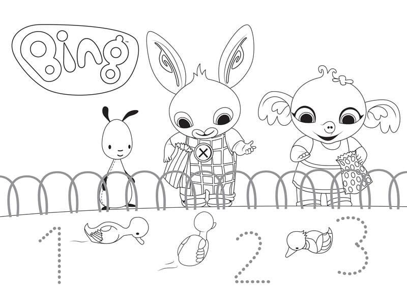 Desenho gratuito Bing e Flop #185039 da colecao Desenhos Animados e Séries Animadas para imprimir