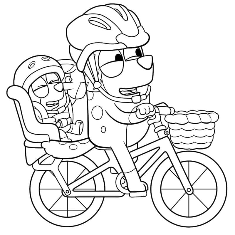 Desenho gratuito Bluey #179270 da colecao Desenhos Animados e Séries Animadas para imprimir