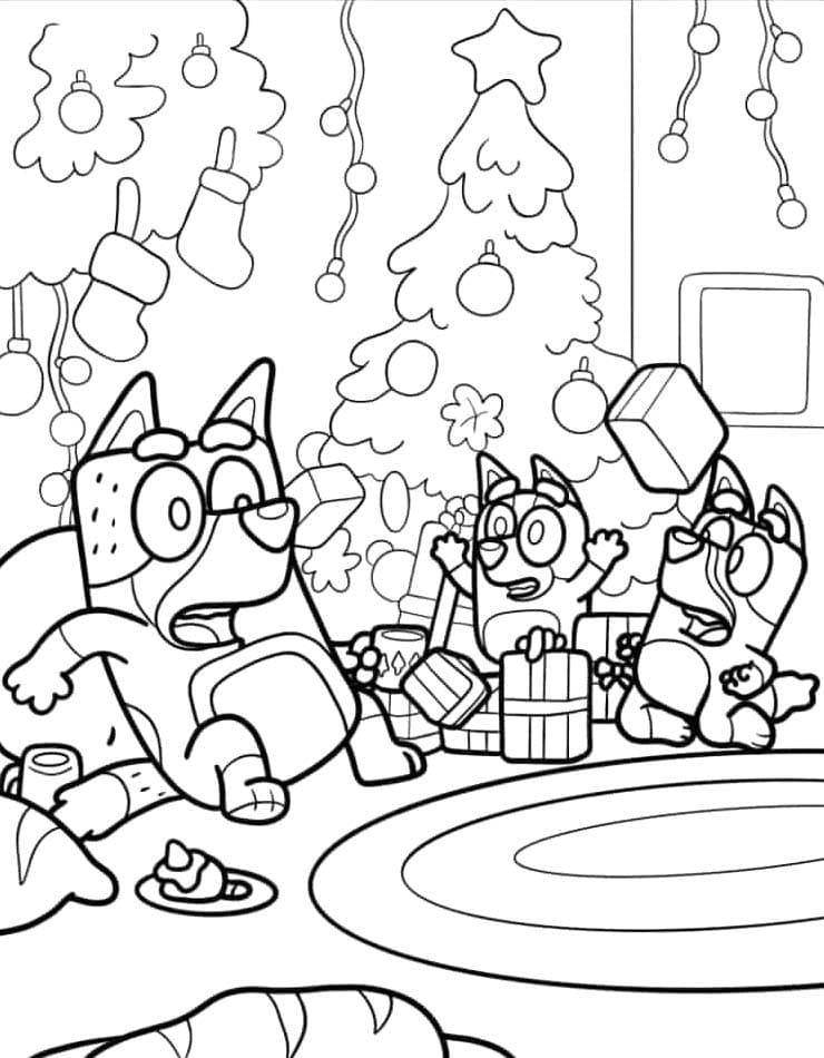Desenho gratuito Bluey #219506 da colecao Desenhos Animados e Séries Animadas para imprimir