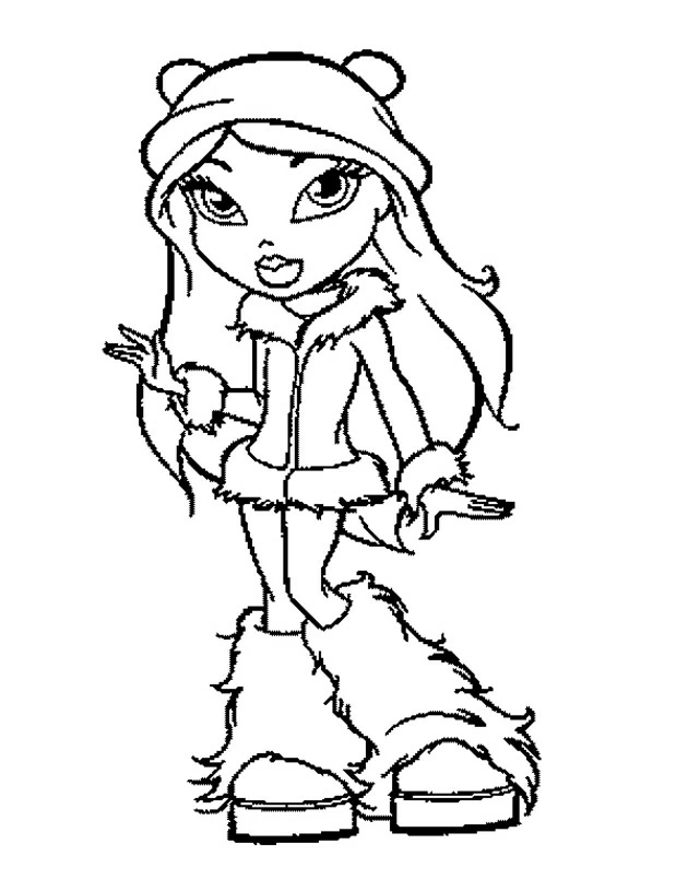 Desenho gratuito Bratz #32372 da colecao Desenhos Animados e Séries Animadas para imprimir