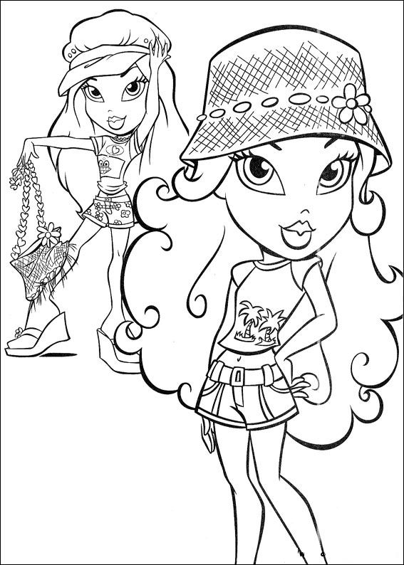 Desenho gratuito Bratz #32391 da colecao Desenhos Animados e Séries Animadas para imprimir