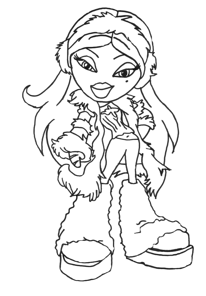 Desenho gratuito Bratz #32423 da colecao Desenhos Animados e Séries Animadas para imprimir