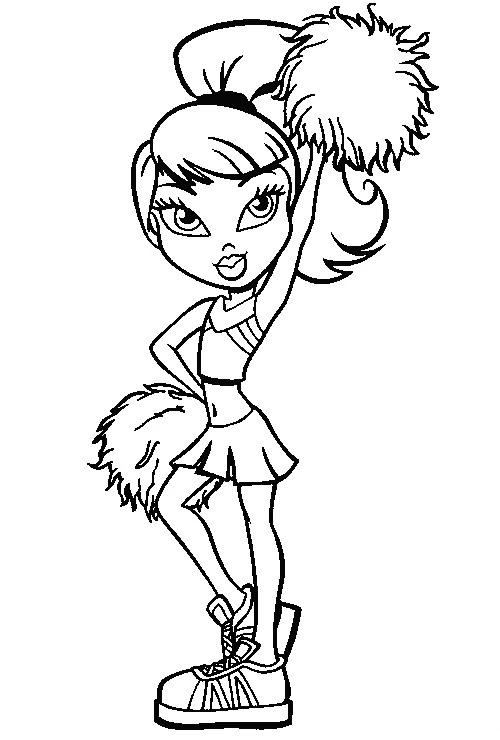 Desenho gratuito Bratz #32492 da colecao Desenhos Animados e Séries Animadas para imprimir