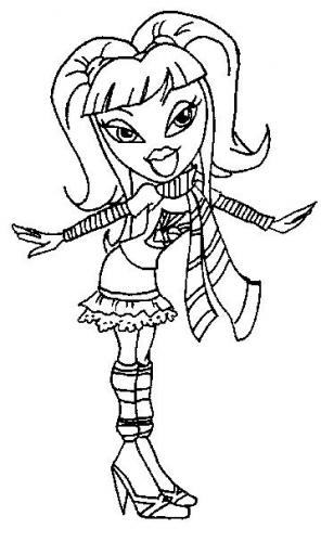 Desenho gratuito Bratz #32541 da colecao Desenhos Animados e Séries Animadas para imprimir Desenho gratuito Bratz #32541 da colecao Desenhos Animados e Séries Animadas para imprimir