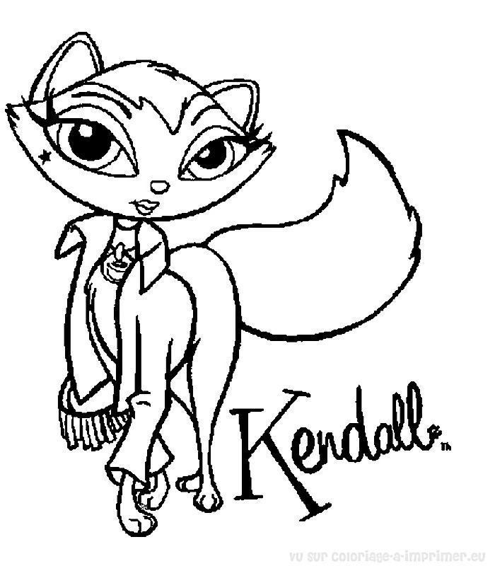 Desenho gratuito Bratz #32580 da colecao Desenhos Animados e Séries Animadas para imprimir