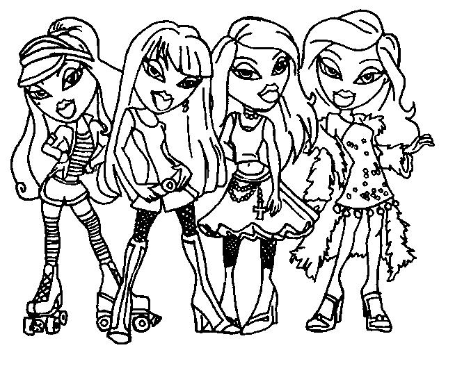 Desenho gratuito Bratz #32666 da colecao Desenhos Animados e Séries Animadas para imprimir Desenho gratuito Bratz #32666 da colecao Desenhos Animados e Séries Animadas para imprimir