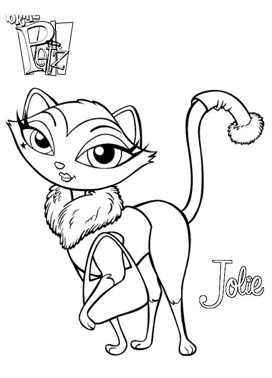 Desenho gratuito Bratz #32760 da colecao Desenhos Animados e Séries Animadas para imprimir