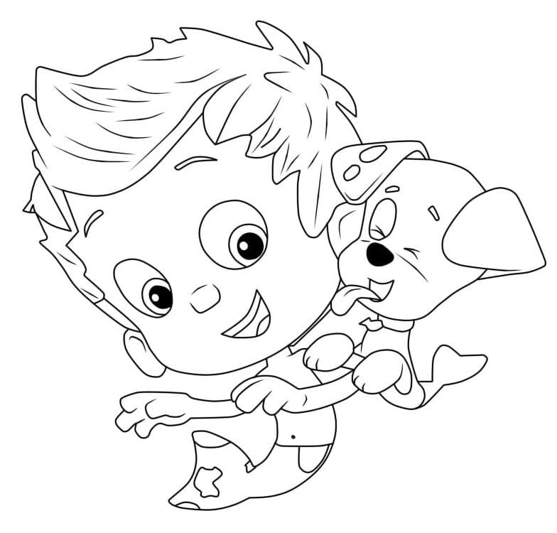 Desenho gratuito Bubble Guppies #199342 da colecao Desenhos Animados e Séries Animadas para imprimir