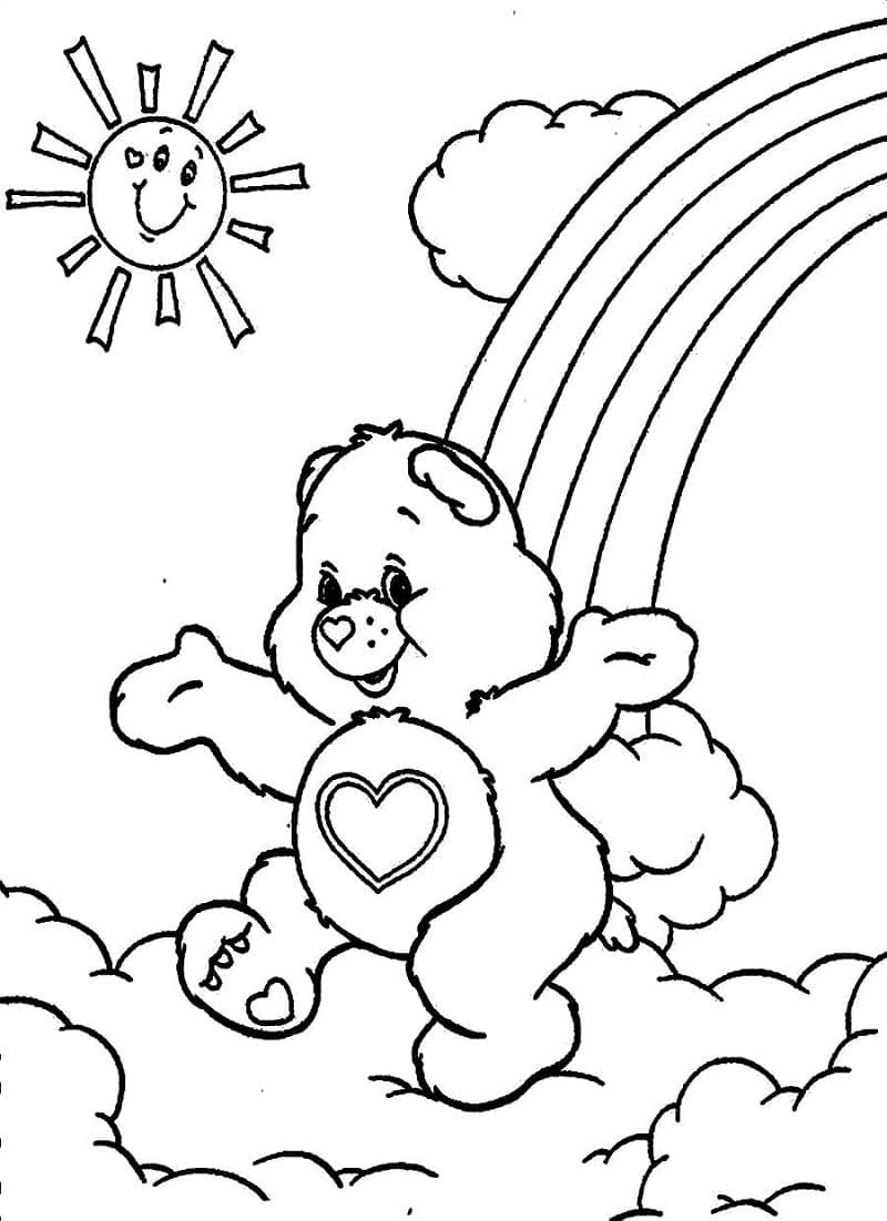 Desenho gratuito Care Bears #185367 da colecao Desenhos Animados e Séries Animadas para imprimir