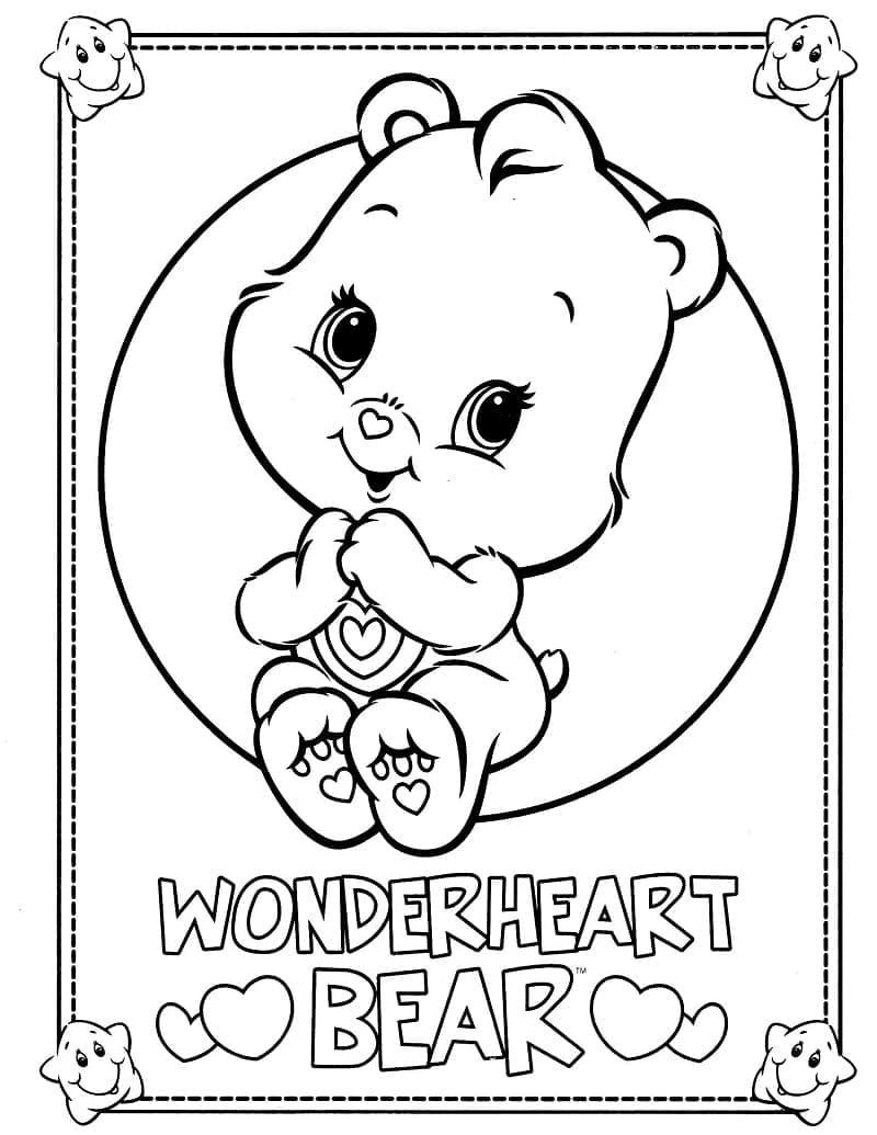 Desenho gratuito Care Bears #185376 da colecao Desenhos Animados e Séries Animadas para imprimir