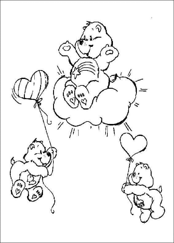Desenho gratuito Care Bears #185378 da colecao Desenhos Animados e Séries Animadas para imprimir