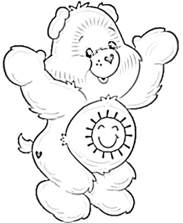 Desenho gratuito Care Bears #37212 da colecao Desenhos Animados e Séries Animadas para imprimir