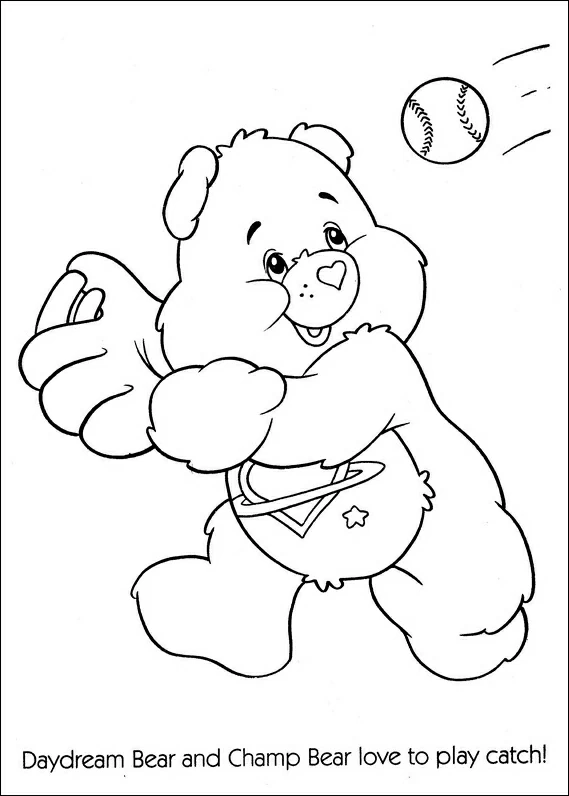 Desenho gratuito Care Bears #37244 da colecao Desenhos Animados e Séries Animadas para imprimir
