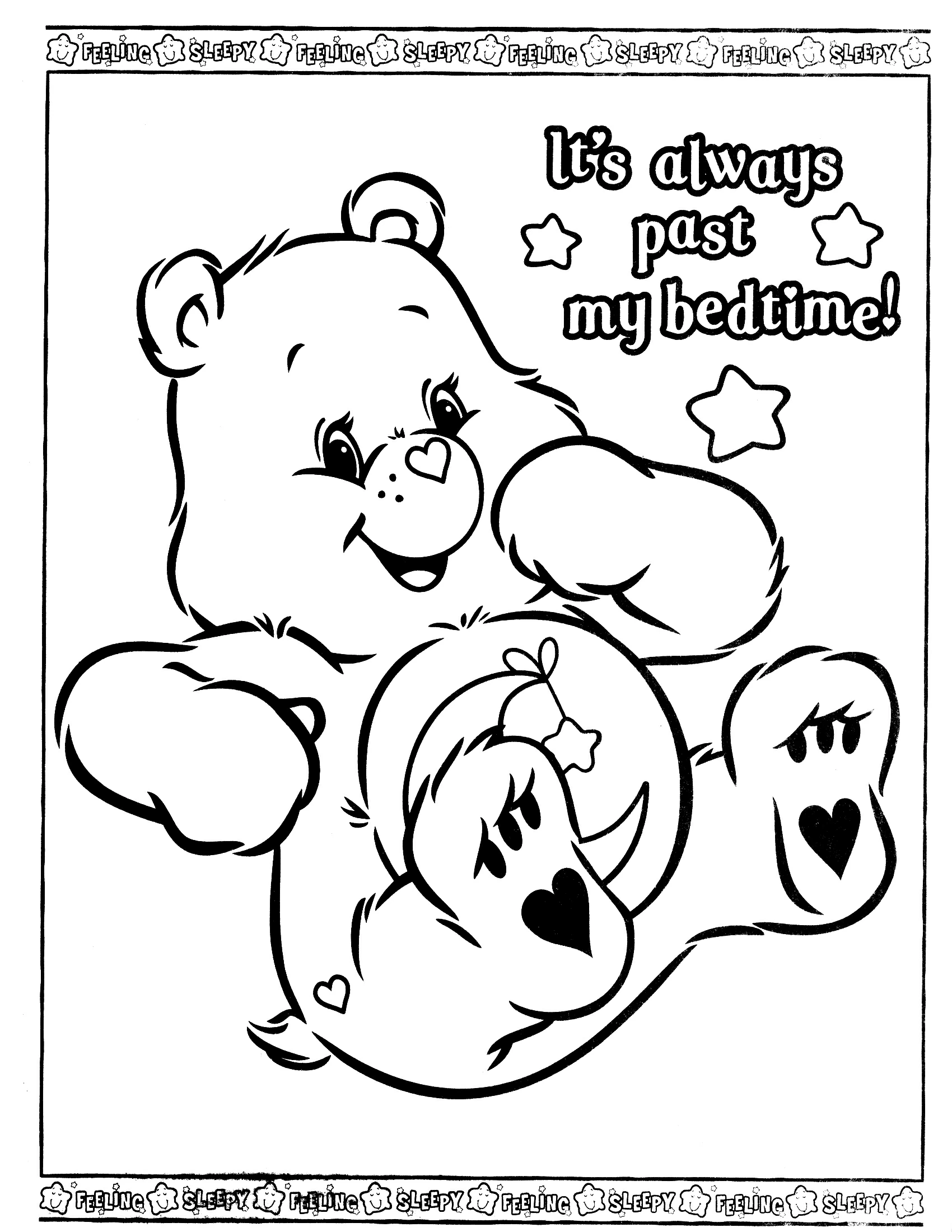 Desenho gratuito Care Bears #37315 da colecao Desenhos Animados e Séries Animadas para imprimir