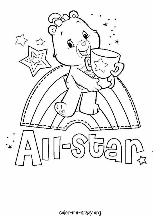 Desenho gratuito Care Bears #37352 da colecao Desenhos Animados e Séries Animadas para imprimir