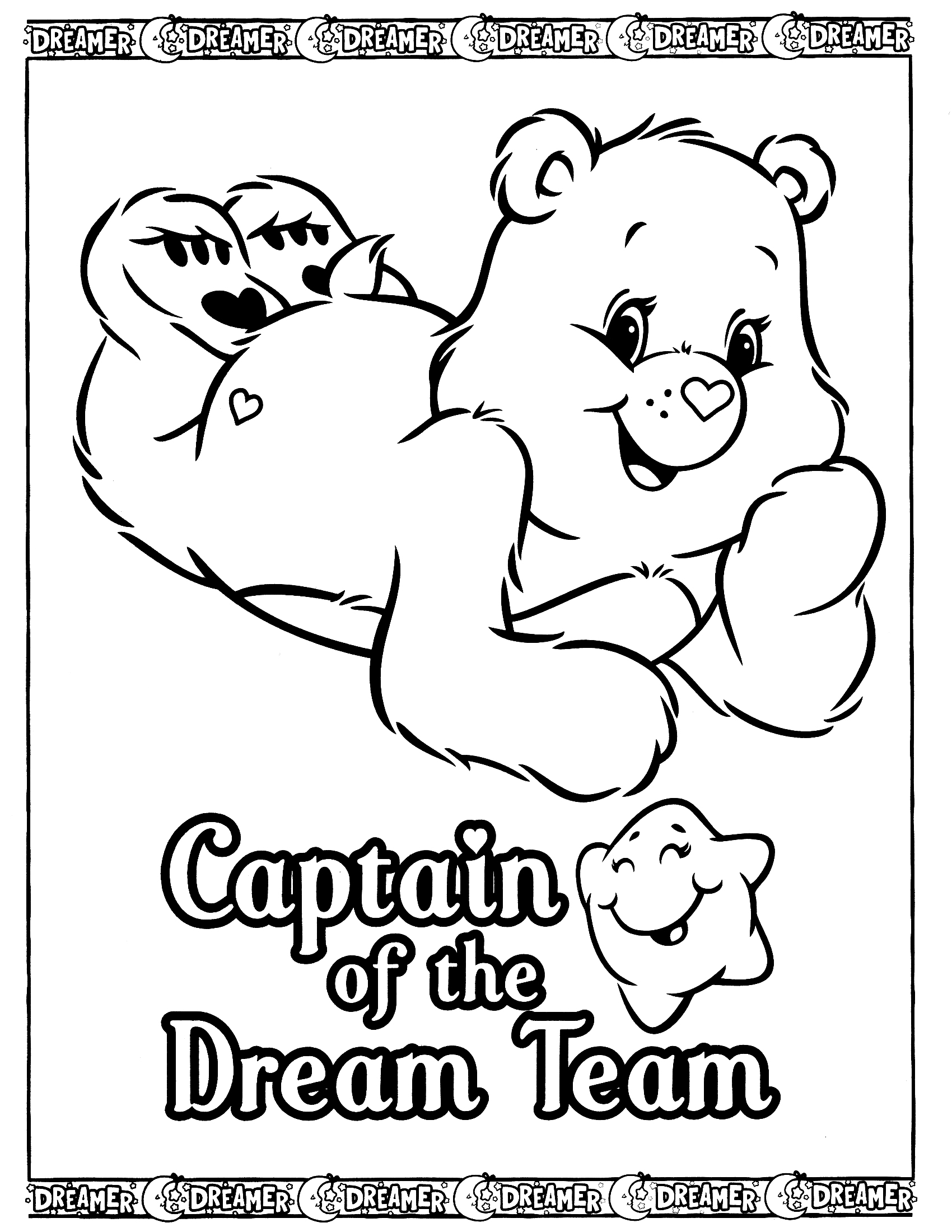 Desenho gratuito Care Bears #37397 da colecao Desenhos Animados e Séries Animadas para imprimir