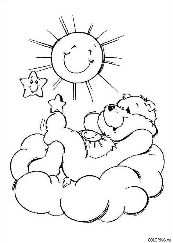 Desenho gratuito Care Bears #37425 da colecao Desenhos Animados e Séries Animadas para imprimir