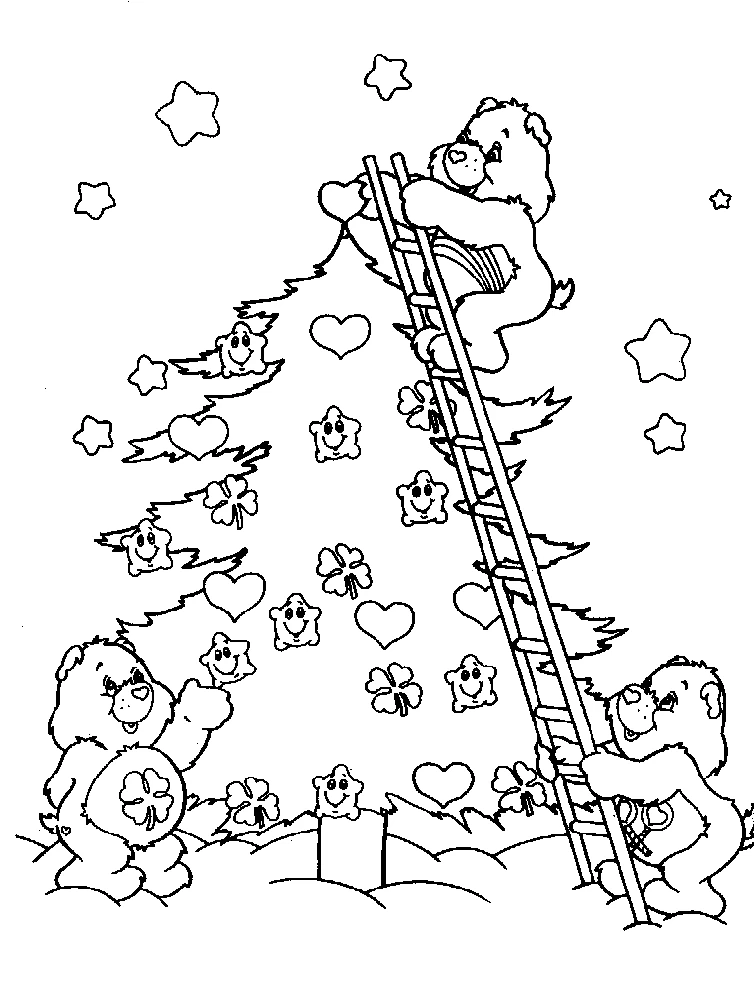 Desenho gratuito Care Bears #37495 da colecao Desenhos Animados e Séries Animadas para imprimir