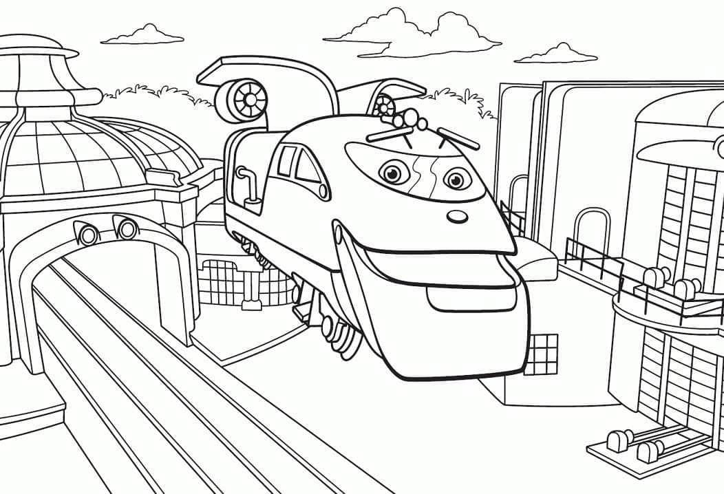Desenho gratuito Chuggington #206815 da colecao Desenhos Animados e Séries Animadas para imprimir