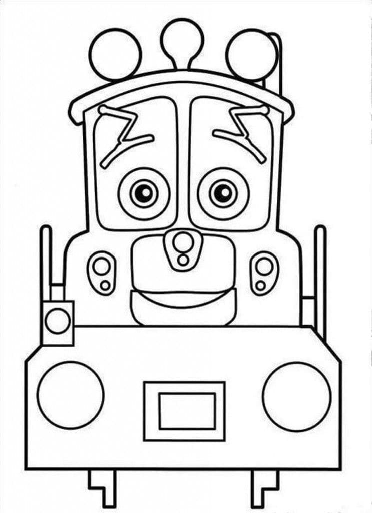 Página para colorir: Chuggington (Desenhos Animados e Séries Animadas) #206819 - Páginas para Colorir Imprimíveis Gratuitamente