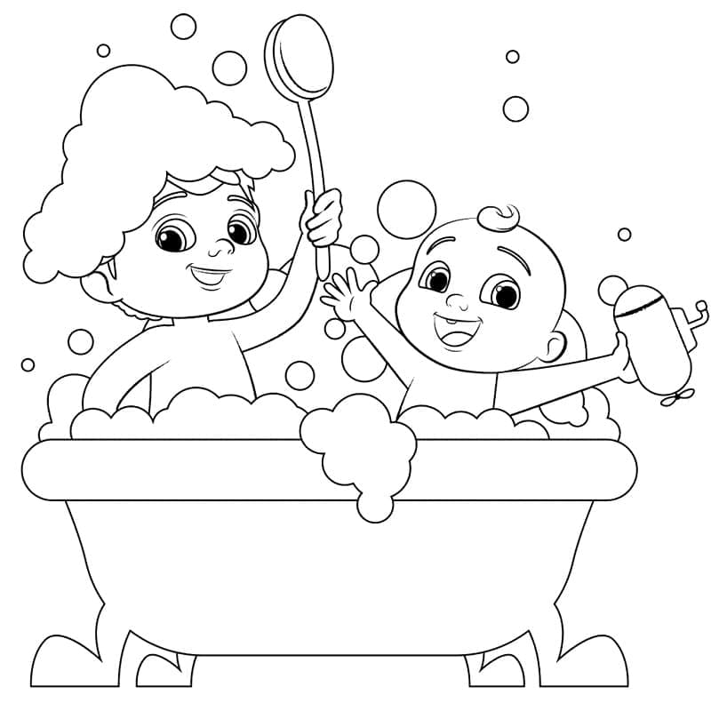 Desenho gratuito CoComelon #203457 da colecao Desenhos Animados e Séries Animadas para imprimir