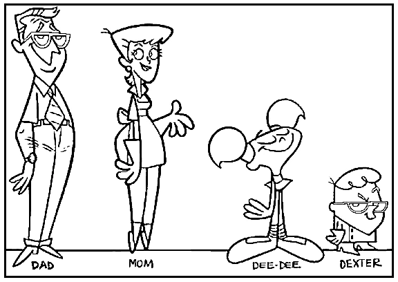 Desenho gratuito Dexter Laboratory #50662 da colecao Desenhos Animados e Séries Animadas para imprimir