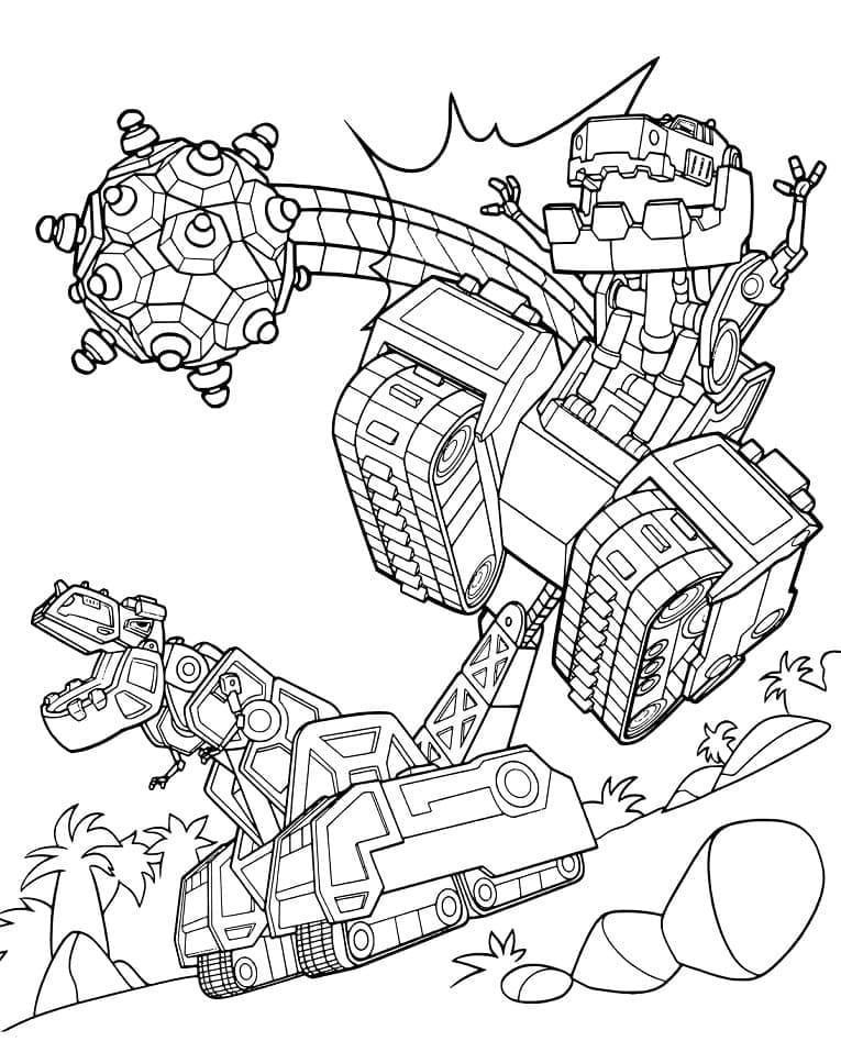 Desenho gratuito Dinotrux #196505 da colecao Desenhos Animados e Séries Animadas para imprimir
