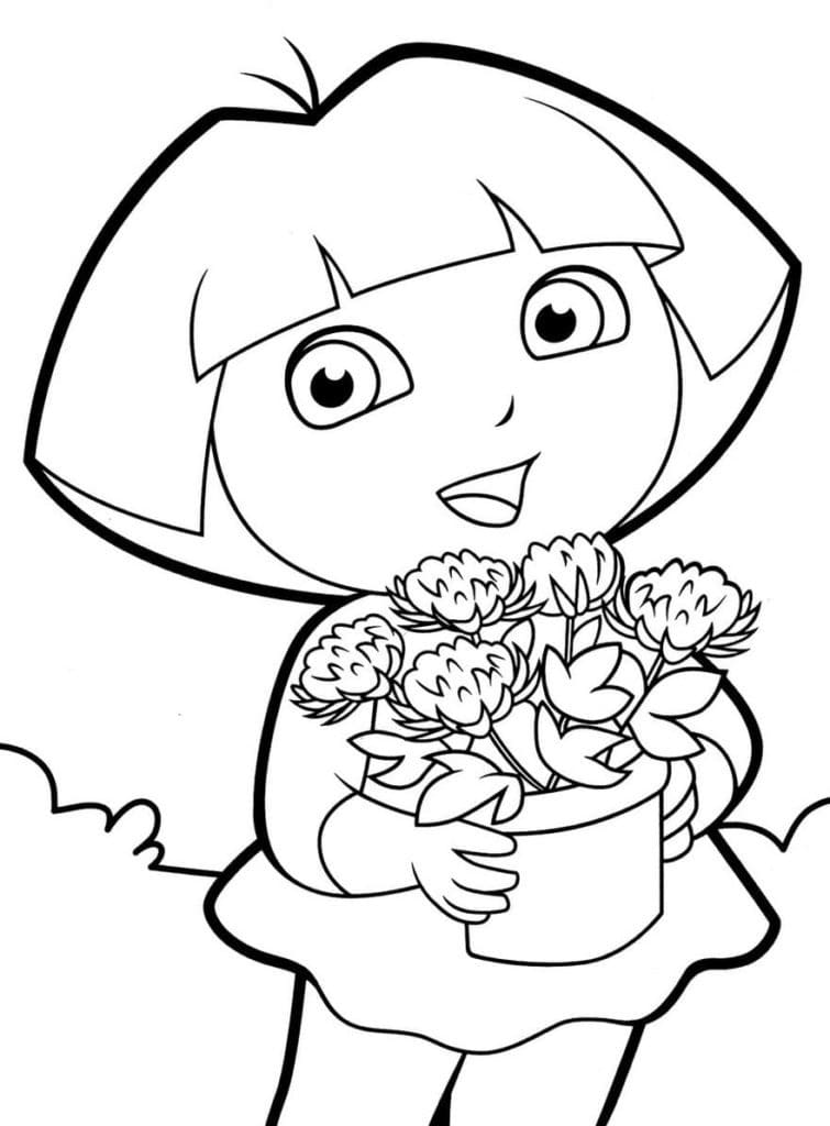 Desenho para colorir Dora a Exploradora #189781 da coleção Desenhos Animados e Séries Animadas, pronto para imprimir Desenho para colorir Dora a Exploradora #189781 da coleção Desenhos Animados e Séries Animadas, pronto para imprimir